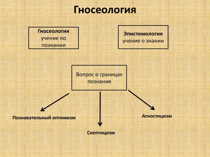 Гносеология (Эпистемология)